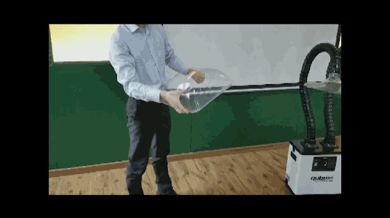 艾灸烟雾净化设备方形罩承压