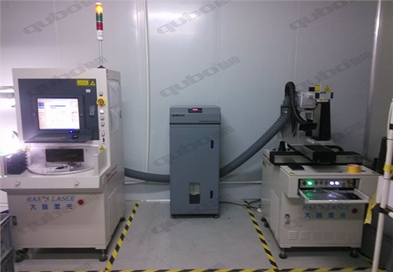 DX6000激光烟雾净化器处理现场