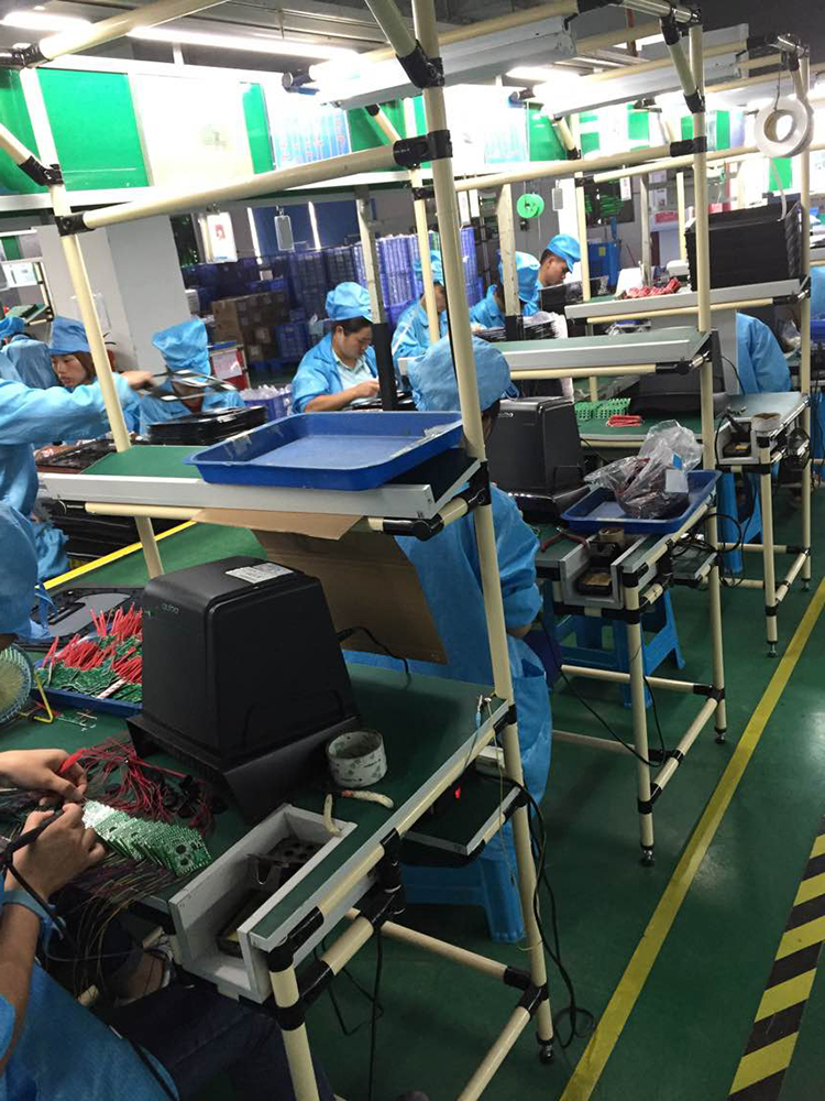 焊锡烟雾净化现场图 焊锡烟雾净化现场图