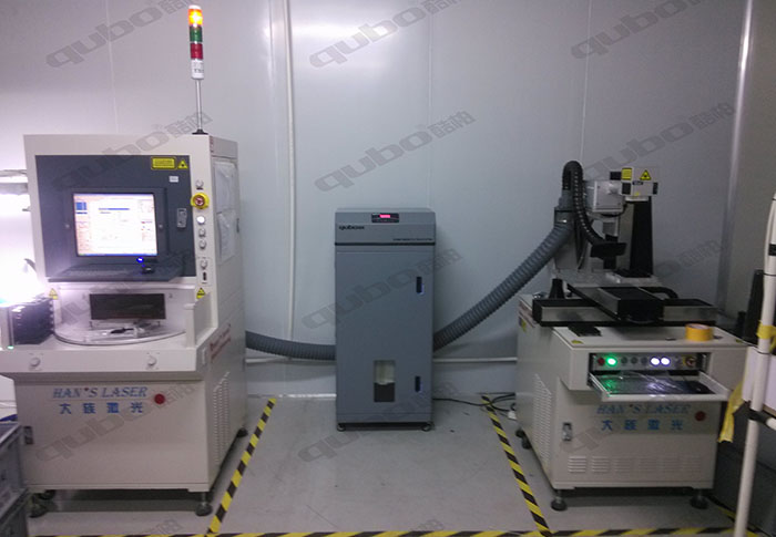 DX6000激光烟雾净化器处理现场