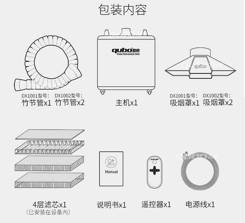 焊锡除烟设备DX2000配件
