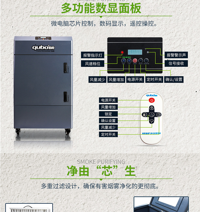 焊接粉尘净化器DX5000-II外观