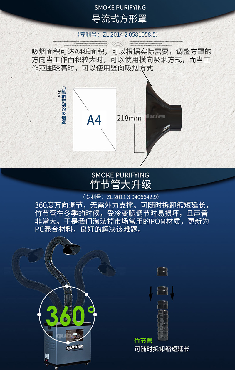 焊锡吸烟机X1002吸烟罩